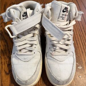 Nike Kids White Air Force 1 Sneakers